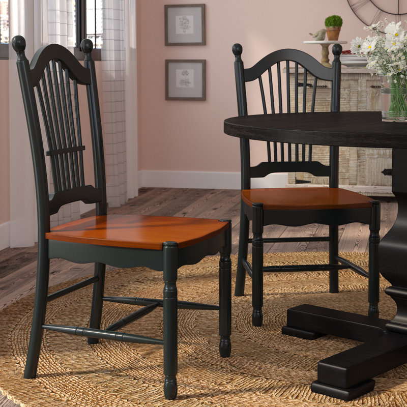 August Grove® Pimentel Solid Wood Dining Chair & Reviews Wayfair